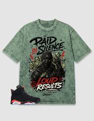 Washed T-shirt Paid In Silence | Zadago