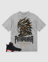 Washed T-shirt Path Breaker | Zadago