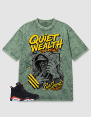 Washed T-shirt Quiet Wealth | Zadago