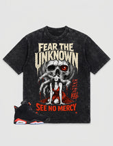 Washed T-shirt See No Mercy | Zadago