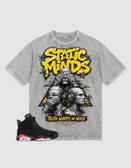 Washed T-shirt Static Minds | Zadago