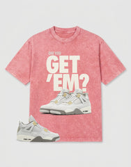 Grey Photon Dust 4s Zadago Washed Shirt - Did You Get Em Graphic