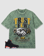 Washed T-shirt Trust Few | Zadago