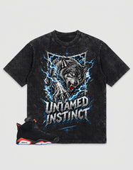Washed T-shirt Untamed Instinct | Zadago