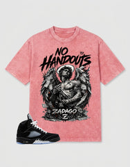 Washed T-shirt to Match Metallic Reimagined 5s - No Handouts Graphic