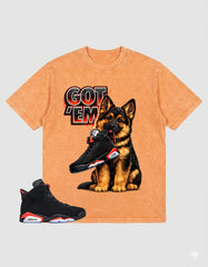 Washed Tee to MatchAir Jordan 6 Infrared | Got 'Em GS Shirt | Zadago