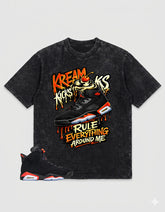 Washed Tee to MatchAir Jordan 6 Infrared | Kream Kicks Shirt | Zadago