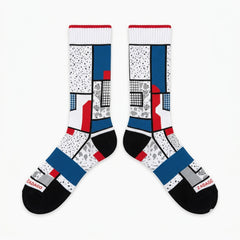 What The 4 Socks – Air Jordan 4 Inspired Mid-Calf Unisex Crew Socks