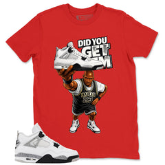 White Cement 4s Zadago Shirt Did You Get Em Graphic