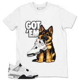 White Cement 4s Zadago Shirt Got 'Em GS Graphic