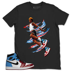 White Fearless 1s Zadago Shirt Air Ball Graphic