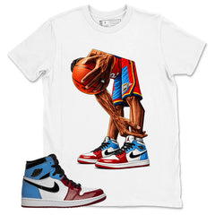 White Fearless 1s Zadago Shirt Ball Time Graphic