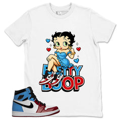 White Fearless 1s Zadago Shirt Betty Boop Graphic