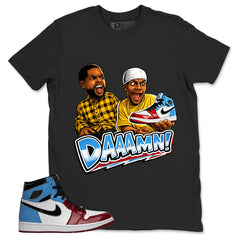 White Fearless 1s Zadago Shirt Daaamn Sneaker Graphic