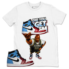 White Fearless 1s Zadago Shirt Did You Get Em Graphic