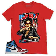 White Fearless 1s Zadago Shirt Don't Call Me Baby Graphic