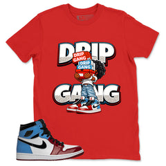 White Fearless 1s Zadago Shirt Drip Gang Graphic