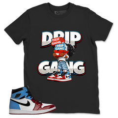 White Fearless 1s Zadago Shirt Drip Gang Graphic