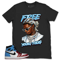 White Fearless 1s Zadago Shirt Free Young Thug Graphic