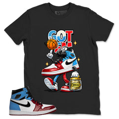 White Fearless 1s Zadago Shirt Got Em Bread Graphic