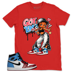 White Fearless 1s Zadago Shirt Got Em Lady Graphic