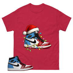 White Fearless 1s Zadago Shirt Kickmas Graphic