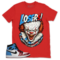 White Fearless 1s Zadago Shirt Loser IT Graphic