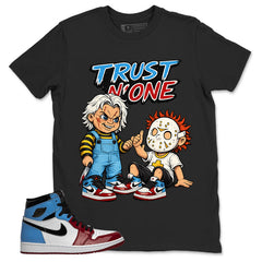 White Fearless 1s Zadago Shirt Trust None Graphic