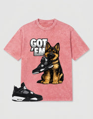 White Thunder 4s Zadago Washed T-shirt Got 'Em GS Graphic
