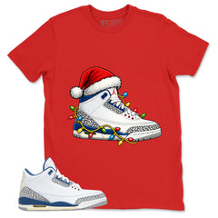 White True Blue 3s Zadago Shirt Kickmas Graphic