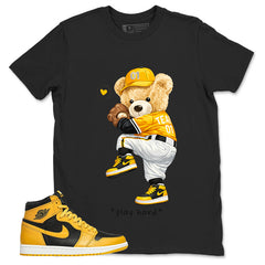 Yellow Pollen 1s Zadago Shirt Baseball Play Hard Graphic