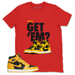 Yellow Pollen 1s Zadago Shirt Did You Get Em Graphic