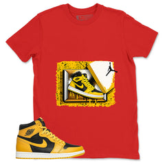 Yellow Pollen 1s Zadago Shirt New Kicks Graphic