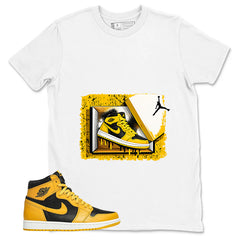 Yellow Pollen 1s Zadago Shirt New Kicks Graphic