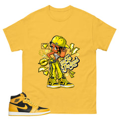Yellow Pollen 1s Zadago Shirt Talk To The Hand Graphic