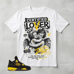 Yellow Thunder 4s Zadago Shirt Certified Lover Graphic