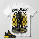 Yellow Thunder 4s Zadago Shirt King Moves Only Graphic