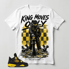 Yellow Thunder 4s Zadago Shirt King Moves Only Graphic