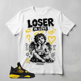 Yellow Thunder 4s Zadago Shirt Loser In Love Graphic