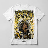 Yellow Thunder 4s Zadago Shirt Trippin On Reality Graphic