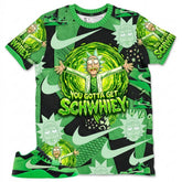 You Gotta Get All Over Print Shirt Match Travis Scott x Air Jordan Jumpman Green Spark
