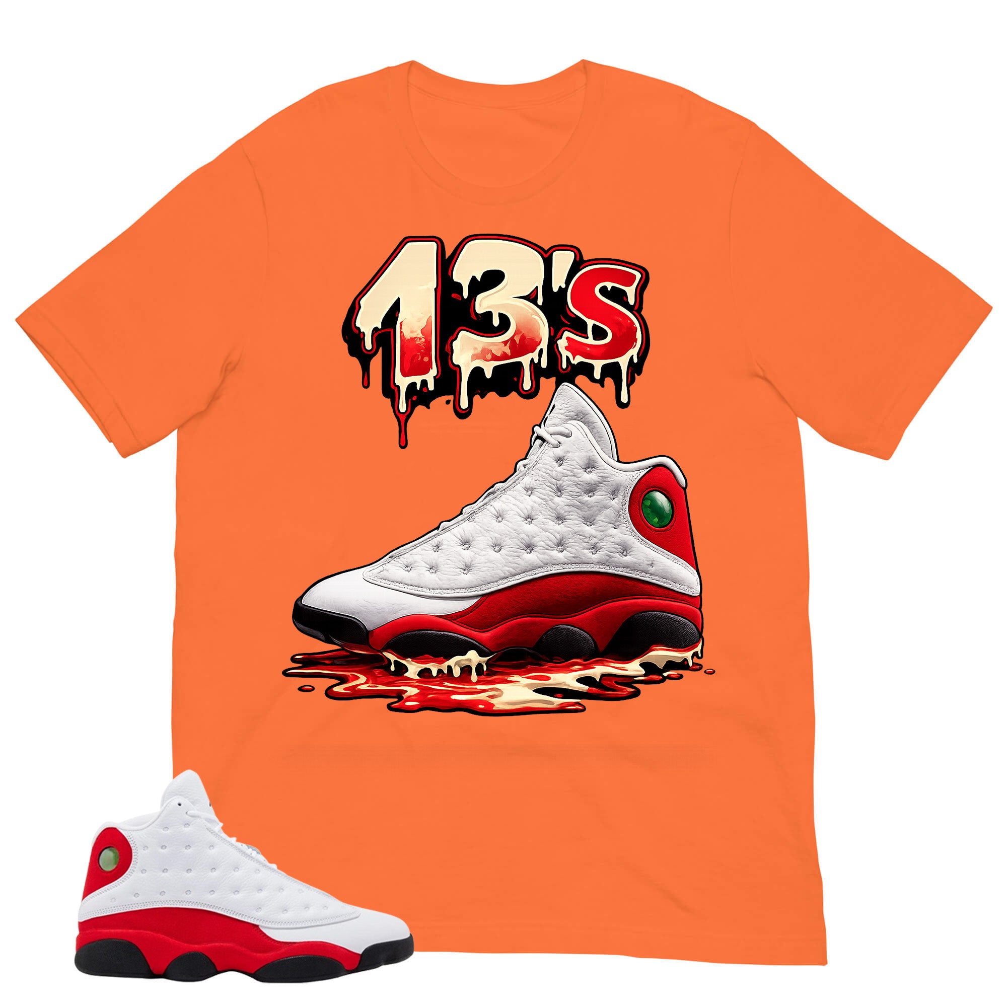 13's Dripping Shirt - Match Air Jordan 13 'True Red' 2026