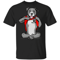 Pit Bull Tattoo I Love Mom Cute Dog Shirt Mother's Day Gift - Zadago