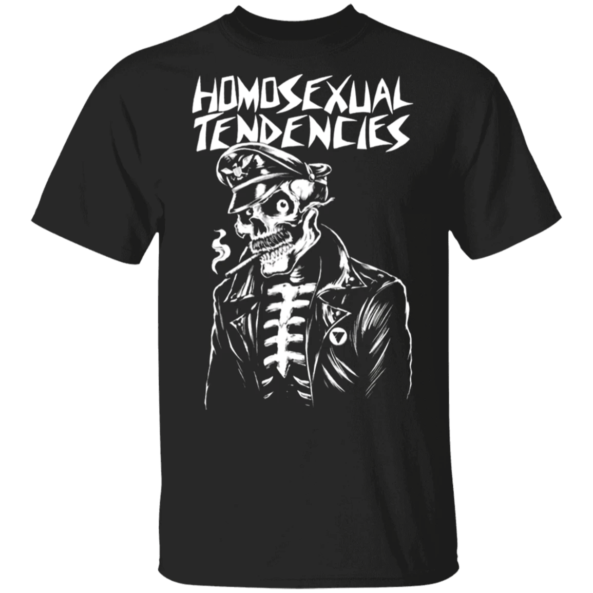 Homosexual Tendencies Skeleton Shirt Gay Merch LGBT Skeletal Unique Clothing - Zadago