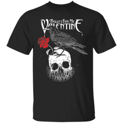 Raven Bullet For My Valentine T-Shirt Boy Valentine Shirt Men Gift Idea For Him - Zadago