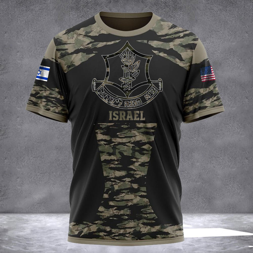 IDF Hoodie Israel Defense Forces Hoodie IDF Sweatshirt USA Stand With Israel Sweatshirt Israel Merch - Zadago