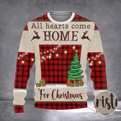 Wyoming Map All Hearts Come Home For Christmas Sweater Wyoming Xmas Family Gifts - Zadago