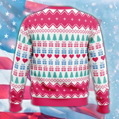 Air Force Wife Christmas Sweater Ugly Xmas Sweater Air Force Wife Gifts - Zadago
