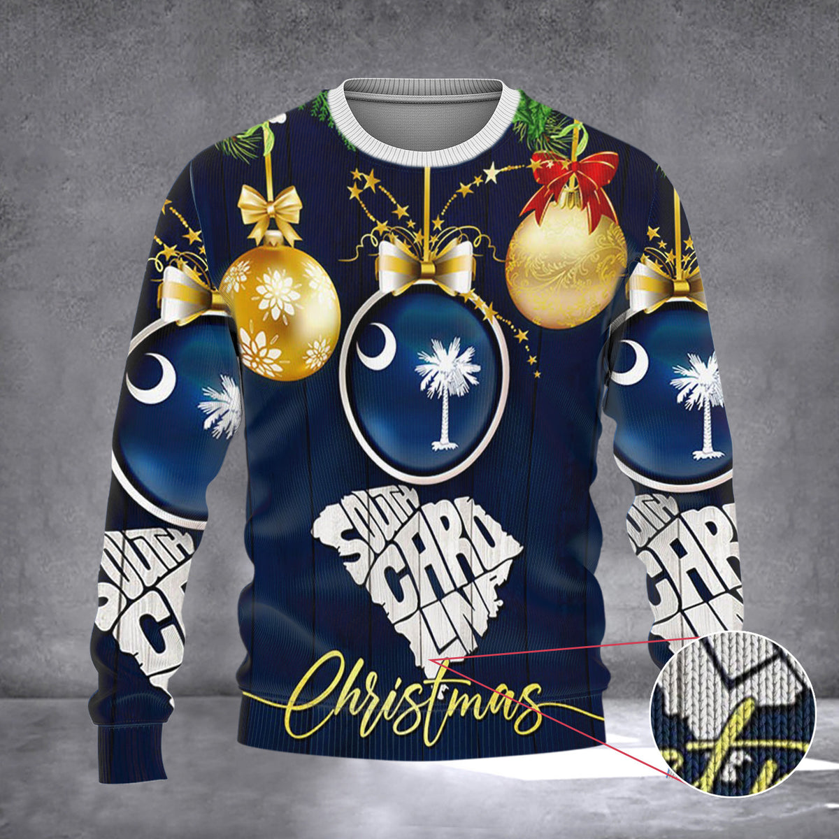 South Carolina Ugly Christmas Sweater Xmas Holiday South Carolina Sweater Best Gifts For 2026 - Zadago
