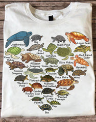Love Turtles T-Shirt Best Gifts For Turtle Lovers Mother's Day Father's Day Ideas - Zadago